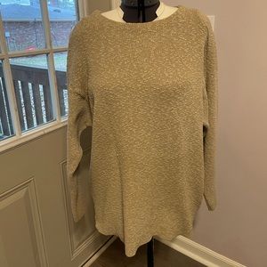 L. L. Bean taupe sweater